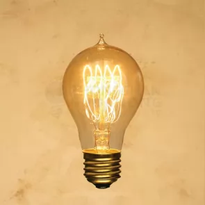 25-WATT INCANDESCENT A19 VINTAGE EDISON LIGHT BULB