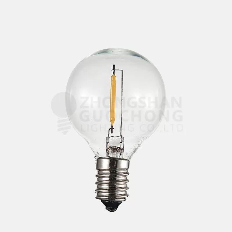 LED 1 FILAMENT LIGHT BULBS, G40 GLOBE, ENERGY SAVING