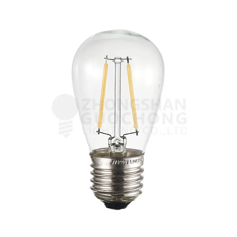 LED 2 FILAMENT LIGHT BULBS, S14 , ENERGY SAVING