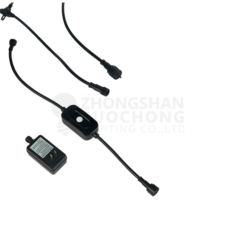 RGB string lights, 15 E27 SUSPENDED SOCKET, OUTDOOR COMMERCIAL WEATHERPROOF STRING LIGHT, S14 BULBS