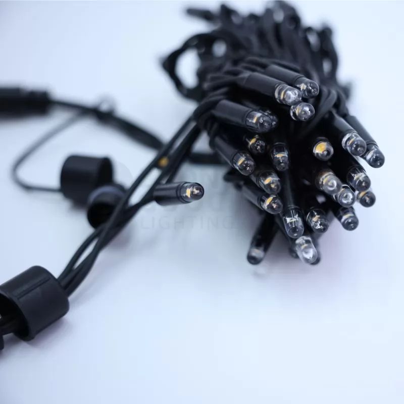 Christmas tree lights 5m 50LED Warm White Connectable fairy Lights