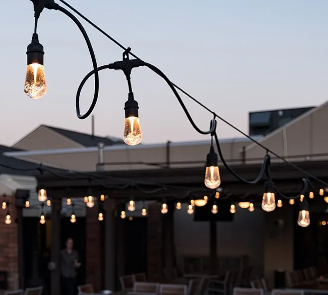 Maintenance of outdoor light strings